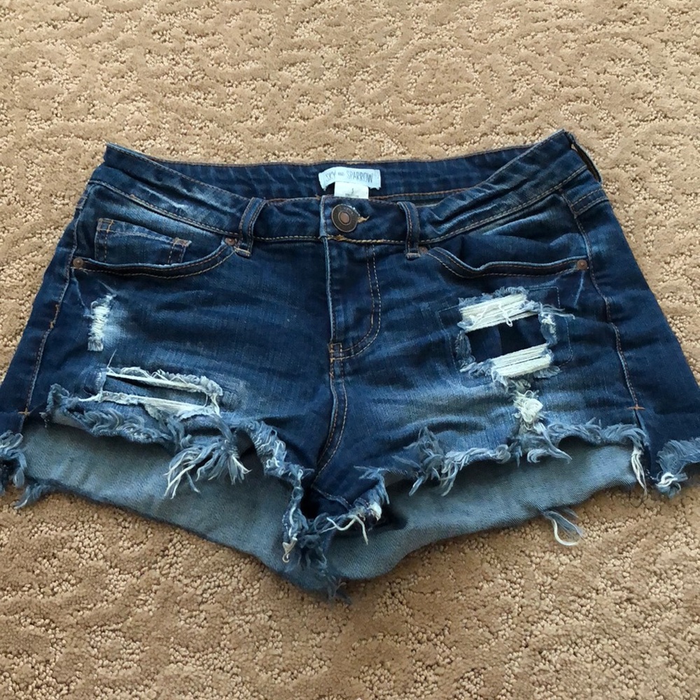 jean shorts